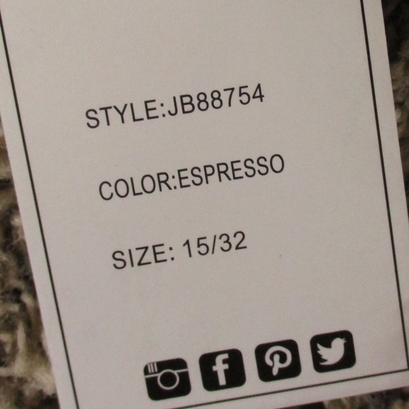 Judy Blue Pants Women's 15/32 Brown Espresso Straight Leg Faux Leather - Picture 7 of 12